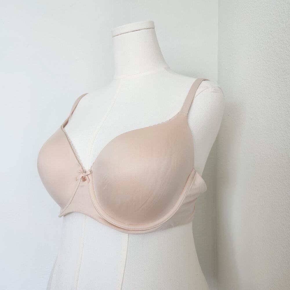 Victoria's Secret Body by Victoria Lined Demi Bra Beige Marzipan 40C - Picture 2 of 6